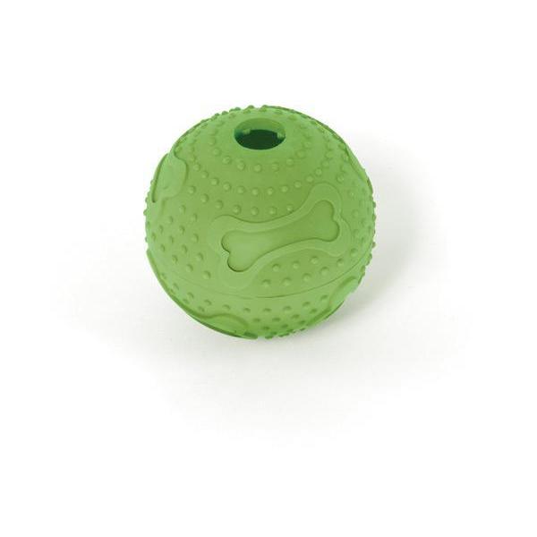 Kazoo Rubber Treat Ball Medium Dog Toy ^._.^-Habitat Pet Supplies