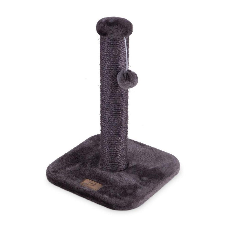 Kazoo Scratch Post Charcoal Small-Habitat Pet Supplies