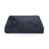 Kazoo Slumber Large Plush Grey Dog Bed***-Habitat Pet Supplies