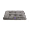 Kazoo Storm Large Grey Pillow Dog Bed-Habitat Pet Supplies
