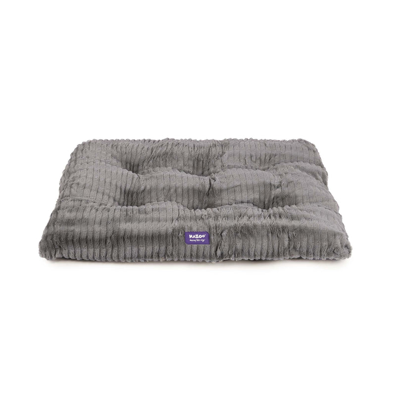 Kazoo Storm Large Grey Pillow Dog Bed-Habitat Pet Supplies