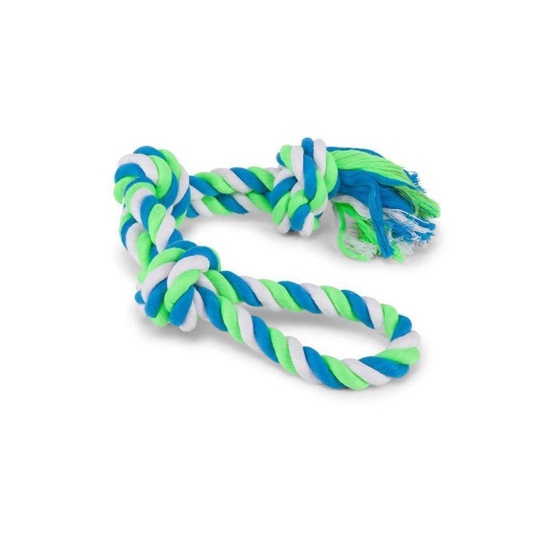 Kazoo Twisted Rope 3 Knot Tug Extra Large Dog Toy ^._.^-Habitat Pet Supplies
