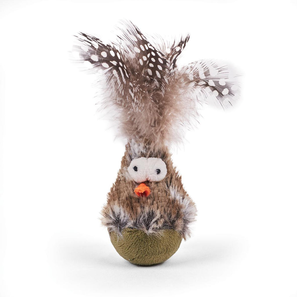 Kazoo Wobble Bird Cat Toy-Habitat Pet Supplies