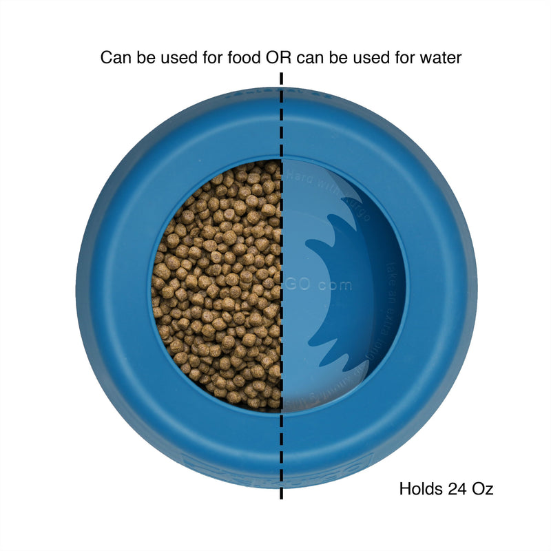 Kurgo Wander Dog Splash Free Travel Water Bowl