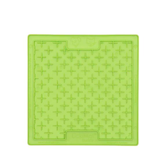 LickiMat Buddy Slow Feeder Mat for Dogs Green ^._.^