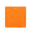 LickiMat Buddy Slow Feeder Mat for Dogs Orange ^._.^