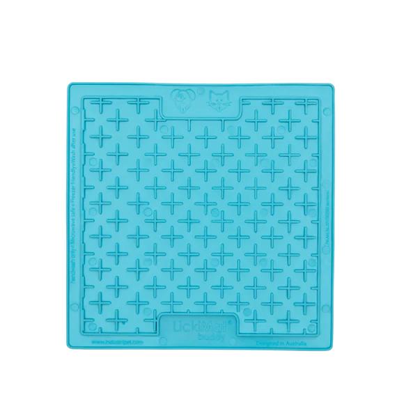 LickiMat Buddy Slow Feeder Mat for Dogs Turquoise ^._.^