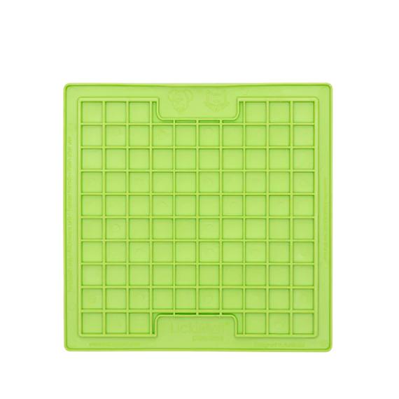 LickiMat Playdate Slow Feeder Mat for Dogs Green ^._.^