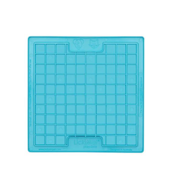 LickiMat Playdate Slow Feeder Mat for Dogs Turquoise ^._.^