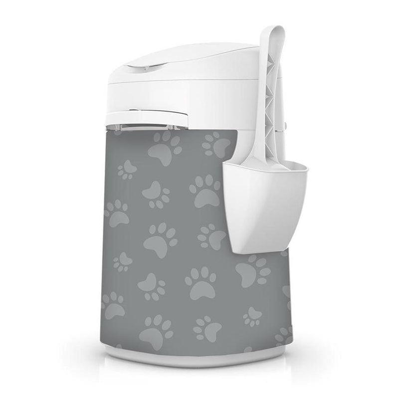 LitterLocker Cat Litter Disposal System Fabric Sleeve Grey Paws-Habitat Pet Supplies