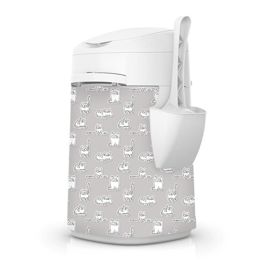 LitterLocker Cat Litter Disposal System Fabric Sleeve Paper Cats ^._.^-Habitat Pet Supplies