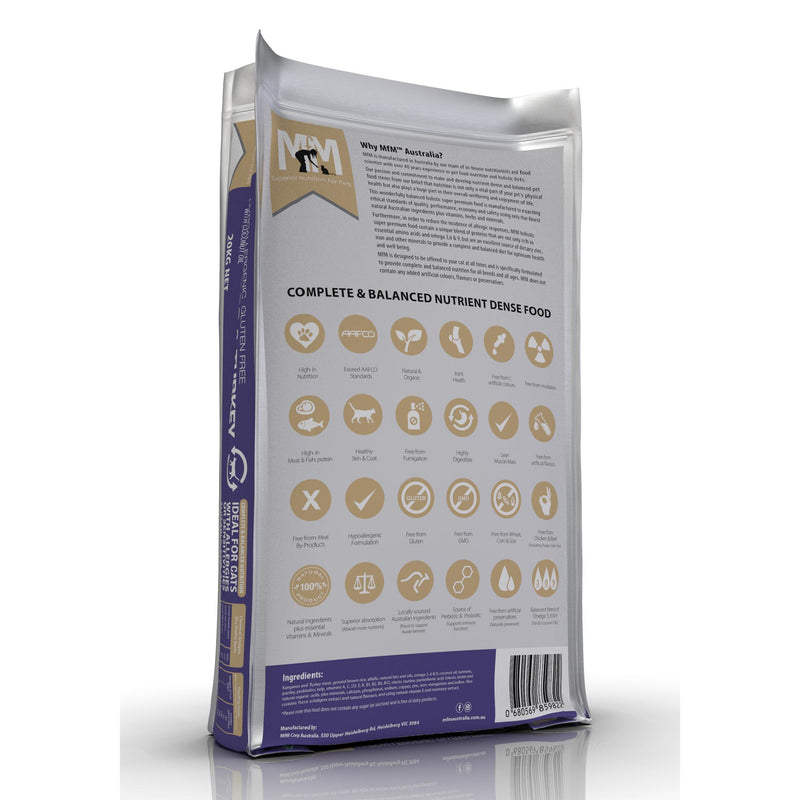 Meals for Meows Kangaroo and Turkey Dry Cat Food 20kg