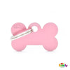 My Family Basic Bone Small Pink with Free Engraving ^._.^-Habitat Pet Supplies