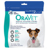 OraVet Dental Hygiene Chews for Small Dogs 28 Pack-Habitat Pet Supplies