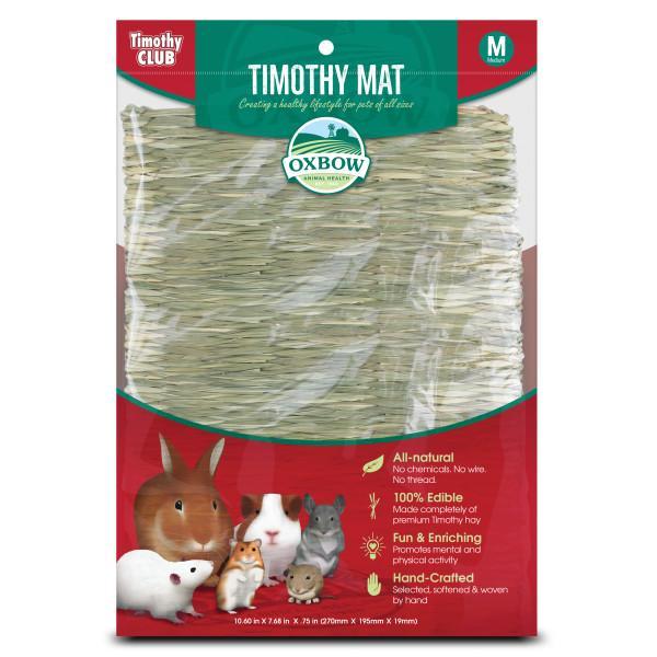 Oxbow Timothy Club Mat Medium 250g-Habitat Pet Supplies