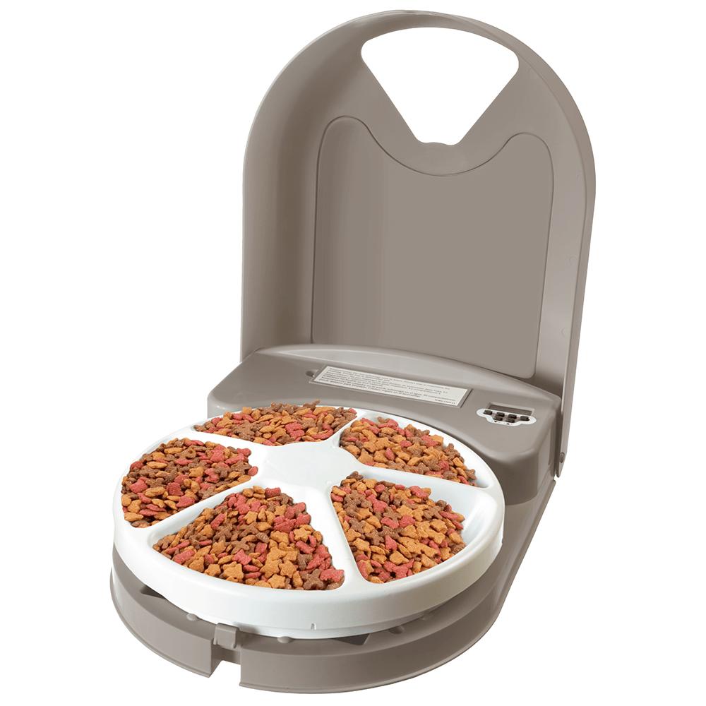 PetSafe Eatwell 5 Meal Pet Feeder-Habitat Pet Supplies