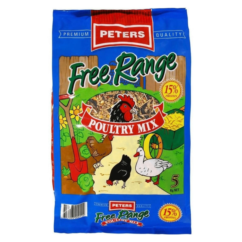 Peters Free Range Poultry Mix Food 5kg-Habitat Pet Supplies