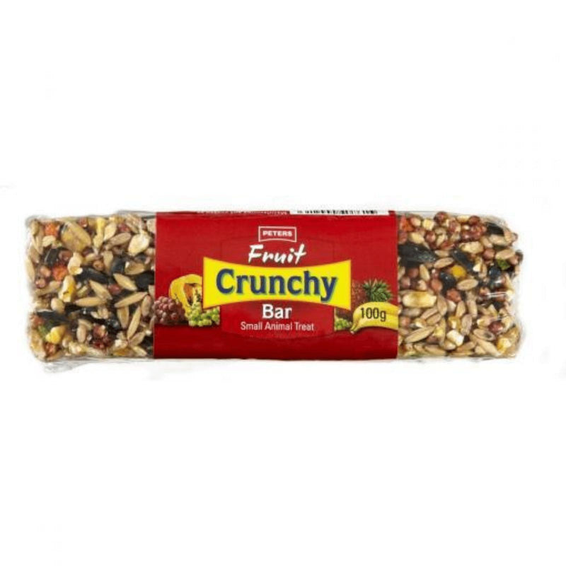Peters Fruit Crunchy Bar Small Animal Treats 100g-Habitat Pet Supplies