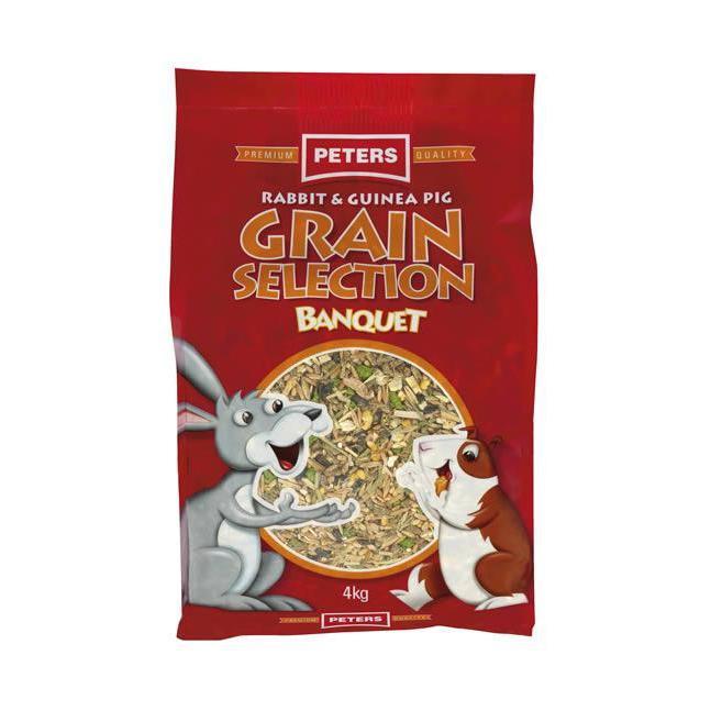 Peters Grain Selection Banquet Small Animal Food 4kg-Habitat Pet Supplies