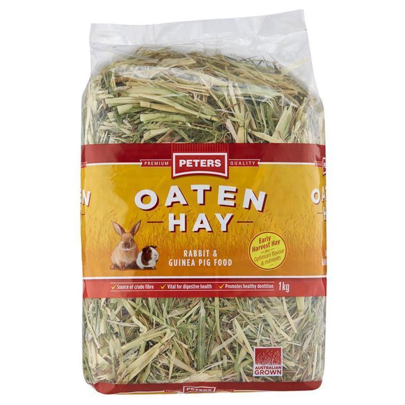 Peters Oaten Hay Small Animal Food 1kg-Habitat Pet Supplies