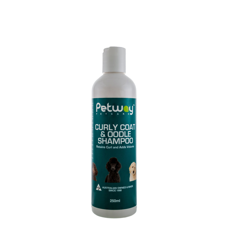 Petway Curly Coat & Oodle Shampoo 250ml ^._.^-Habitat Pet Supplies