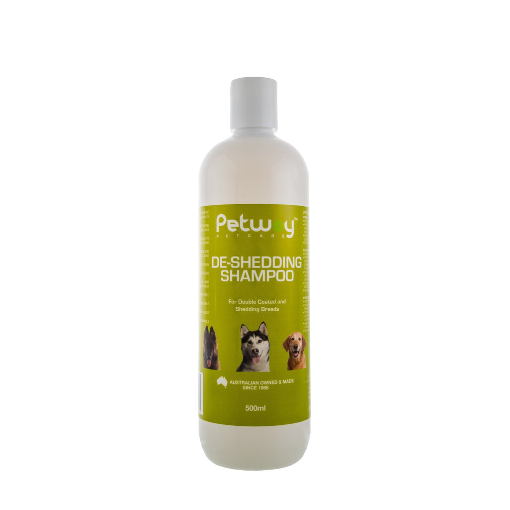 Petway De-Shedding Shampoo 500ml-Habitat Pet Supplies