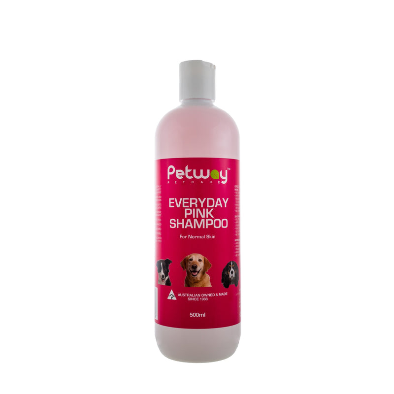 Petway Everyday Pink Shampoo 500ml ^._.^-Habitat Pet Supplies