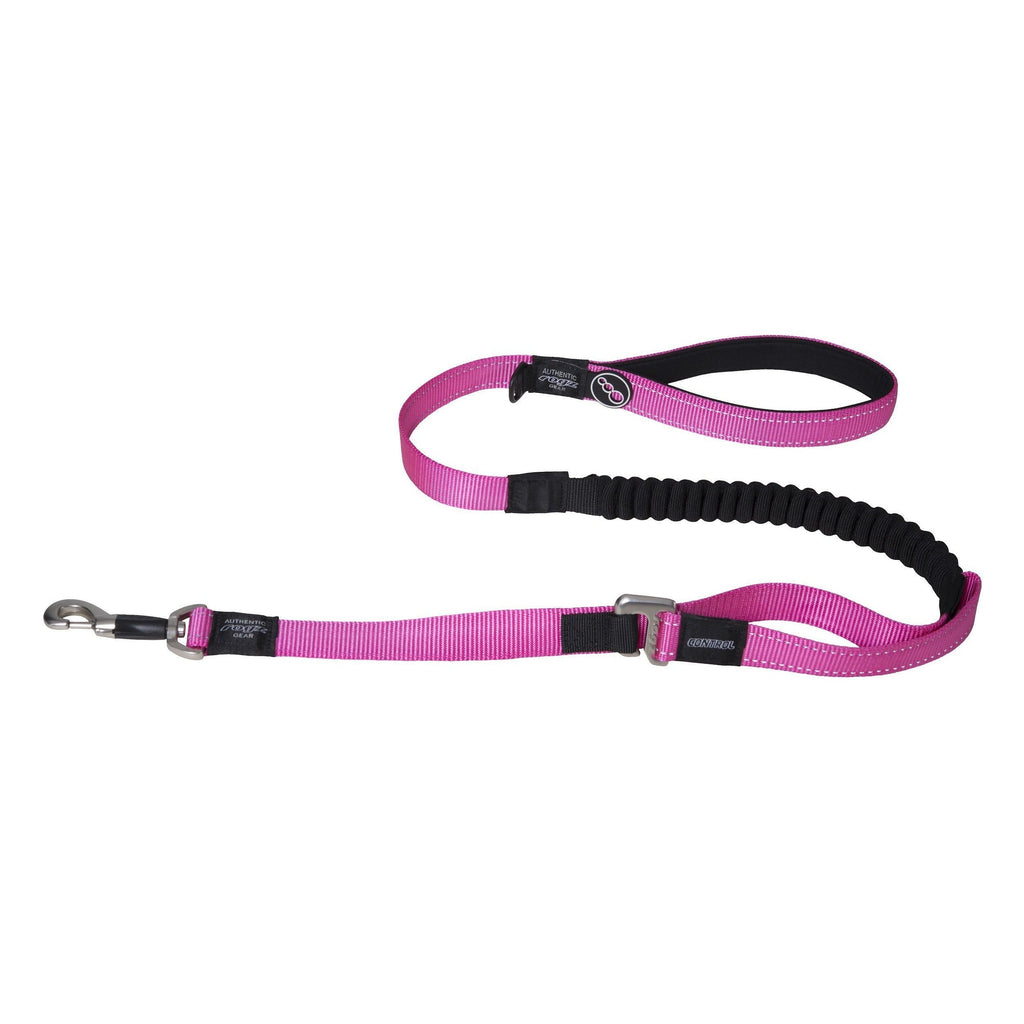 Rogz Classic Control Extra Large Long Dog Lead Pink-Habitat Pet Supplies