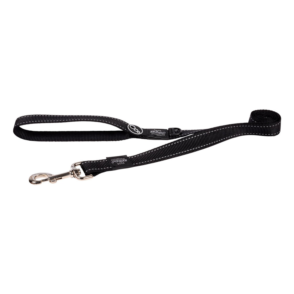 Rogz Classic Extra Large Dog Lead Black-Habitat Pet Supplies