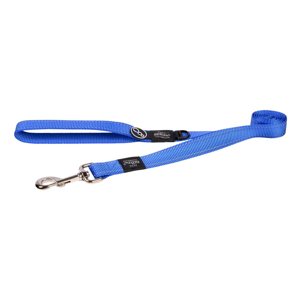 Rogz Classic Extra Large Dog Lead Blue-Habitat Pet Supplies