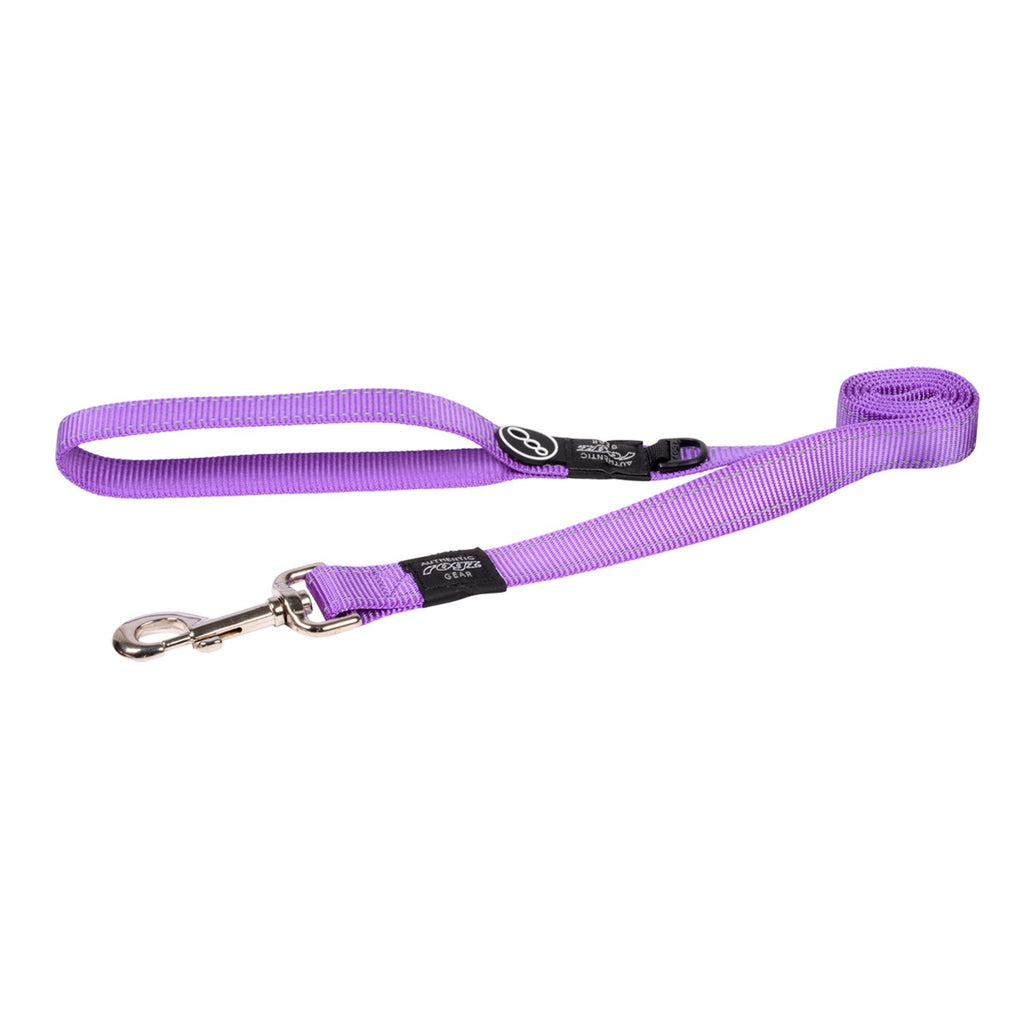 Rogz Classic Extra Large Dog Lead Purple-Habitat Pet Supplies