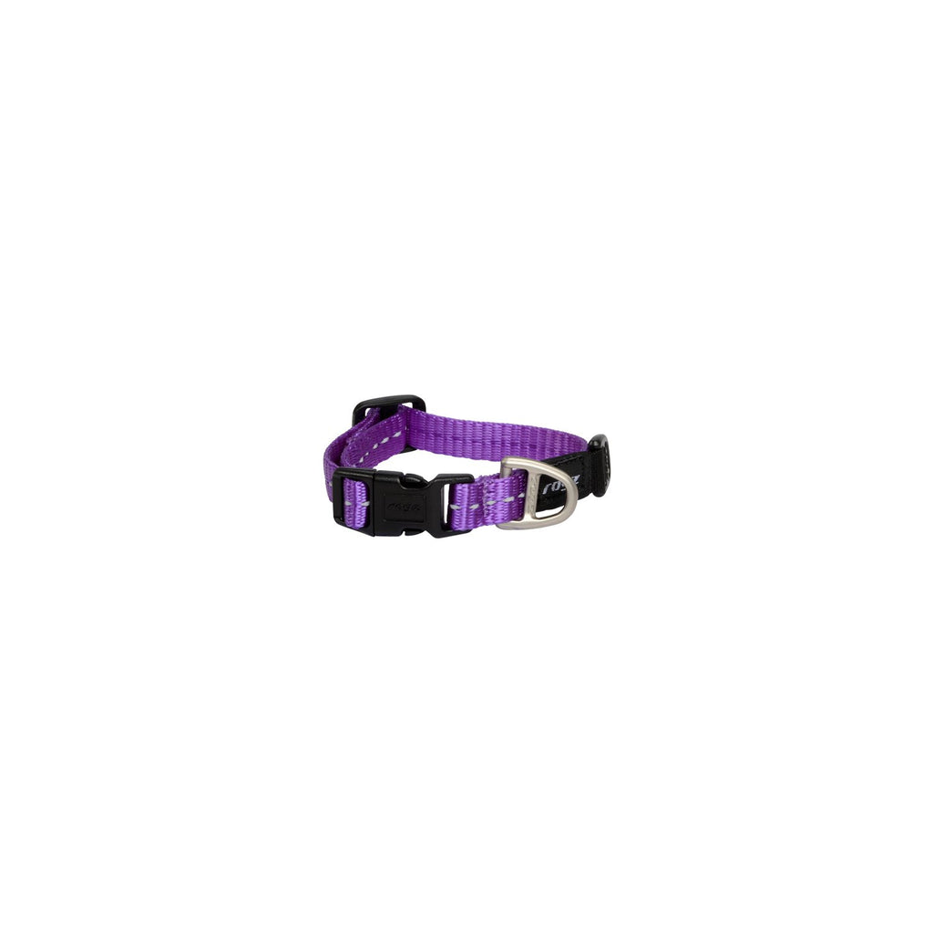 Rogz Classic Extra Small Dog Collar Purple :->>-Habitat Pet Supplies