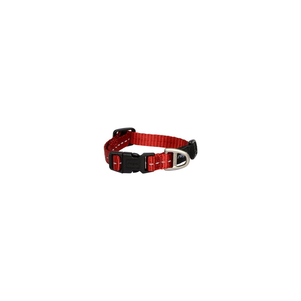 Rogz Classic Extra Small Dog Collar Red :->>-Habitat Pet Supplies