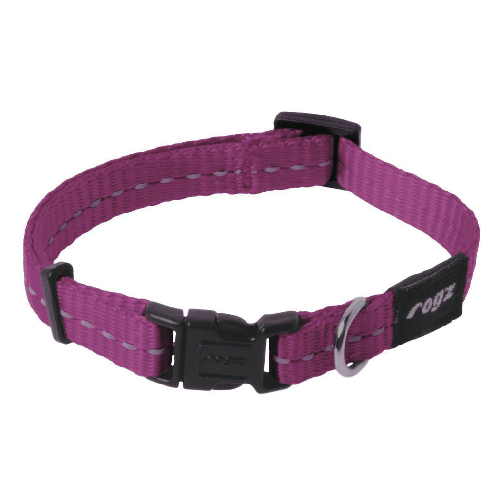 Rogz Classic Small Dog Collar Pink :->>-Habitat Pet Supplies