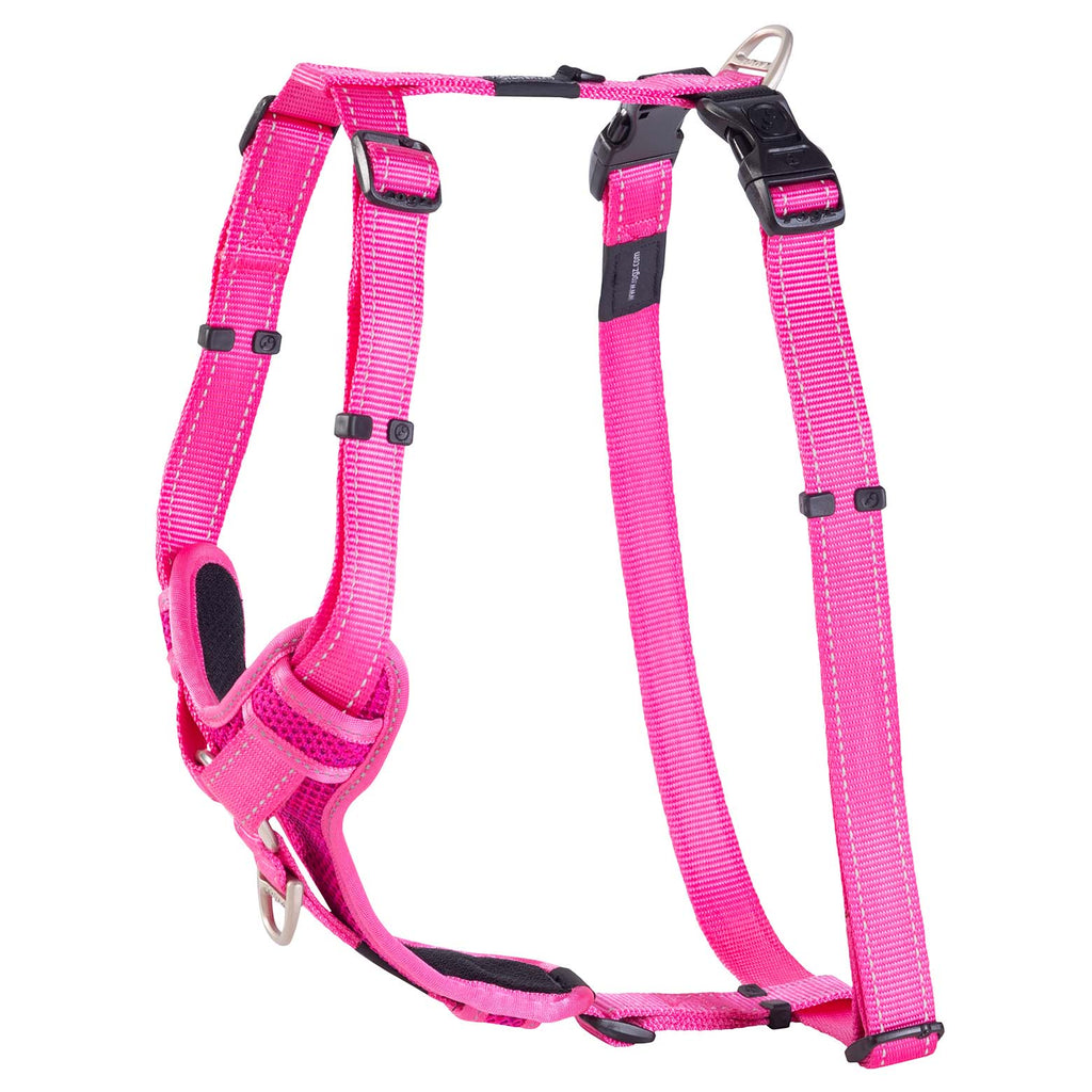 Rogz Control Dog Harness Pink Extra Large-Habitat Pet Supplies
