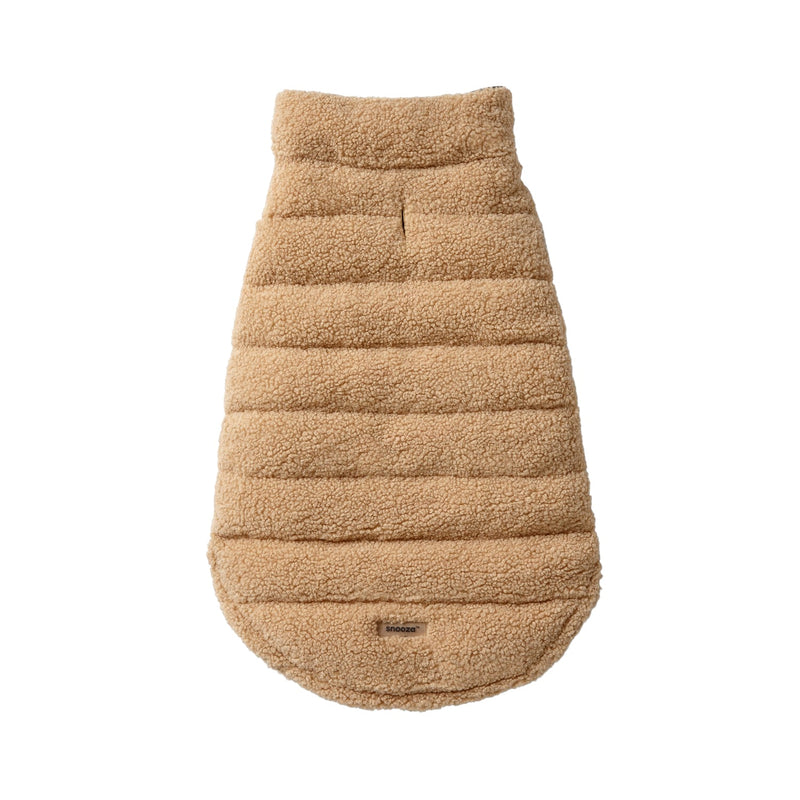 Snooza Dog Apparel Teddy Puffer Jacket Caramel Extra Large*** Habitat
