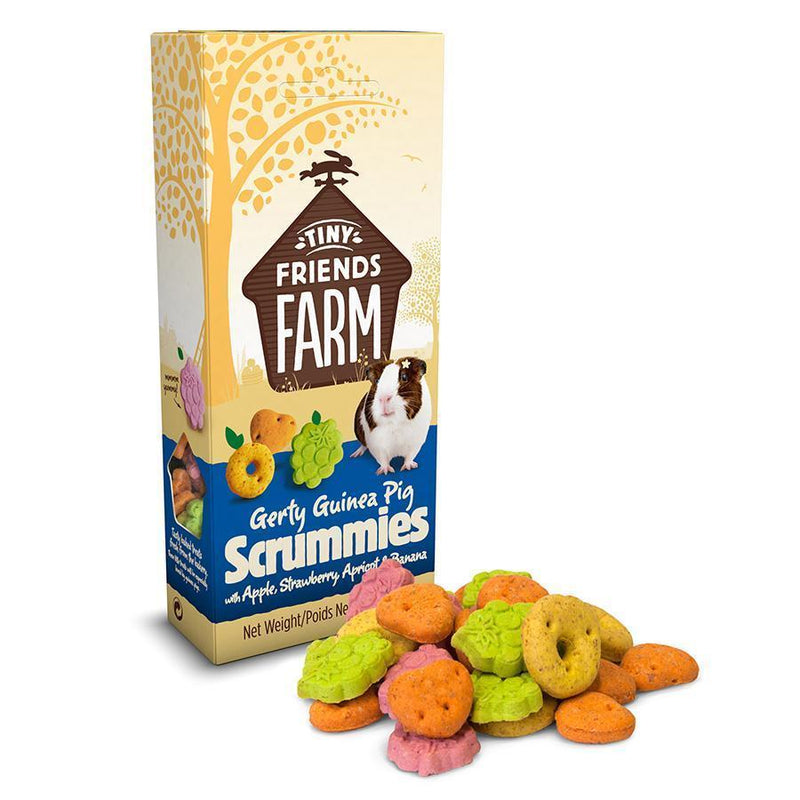 Supreme Tiny Friends Farm Gerty Guinea Pig Scrummies Treats 120g ^._.^-Habitat Pet Supplies