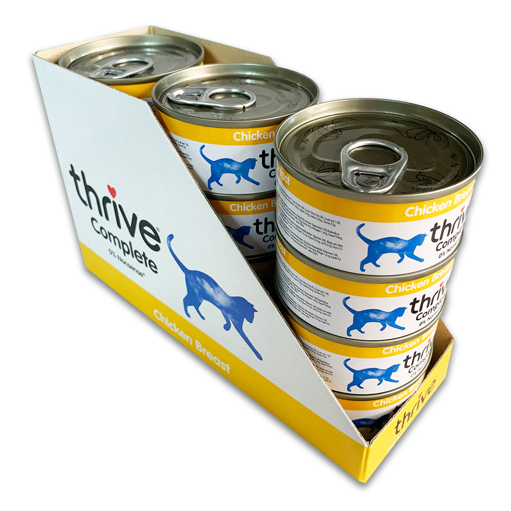 Thrive Chicken Breast Wet Cat Food 75g x 12-Habitat Pet Supplies