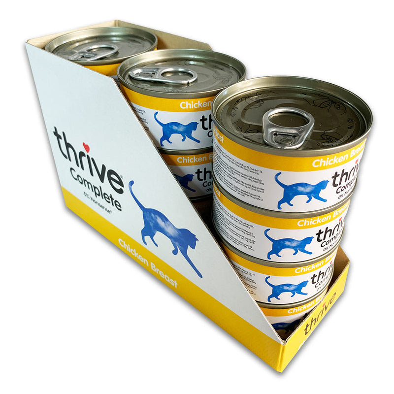 Thrive Chicken Breast Wet Cat Food 75g x 12-Habitat Pet Supplies