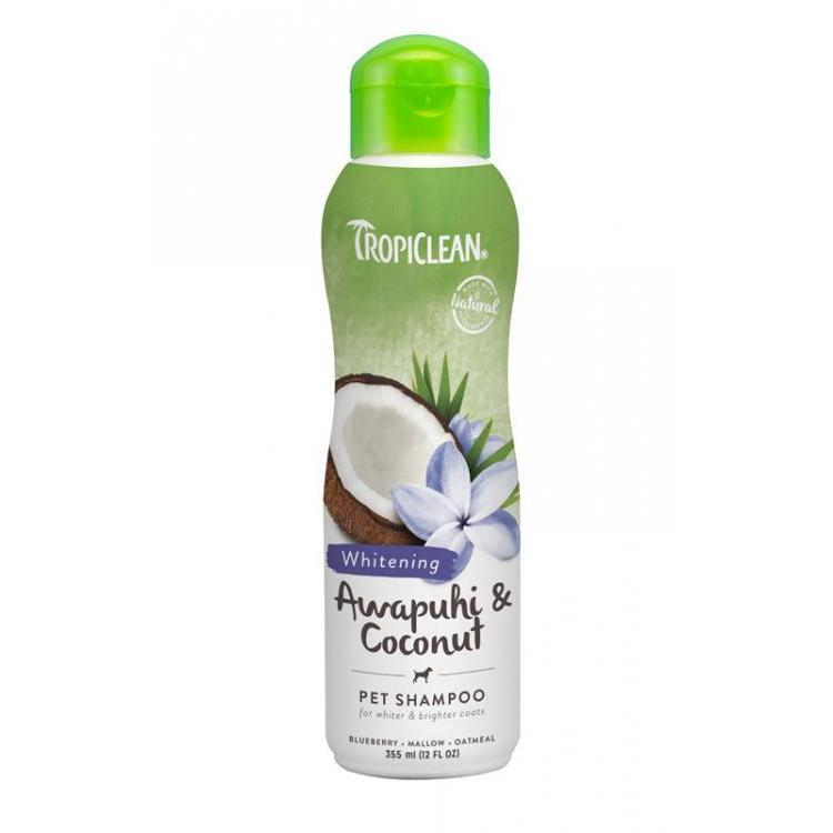Tropiclean Awapuhi and Coconut Shampoo 355ml-Habitat Pet Supplies
