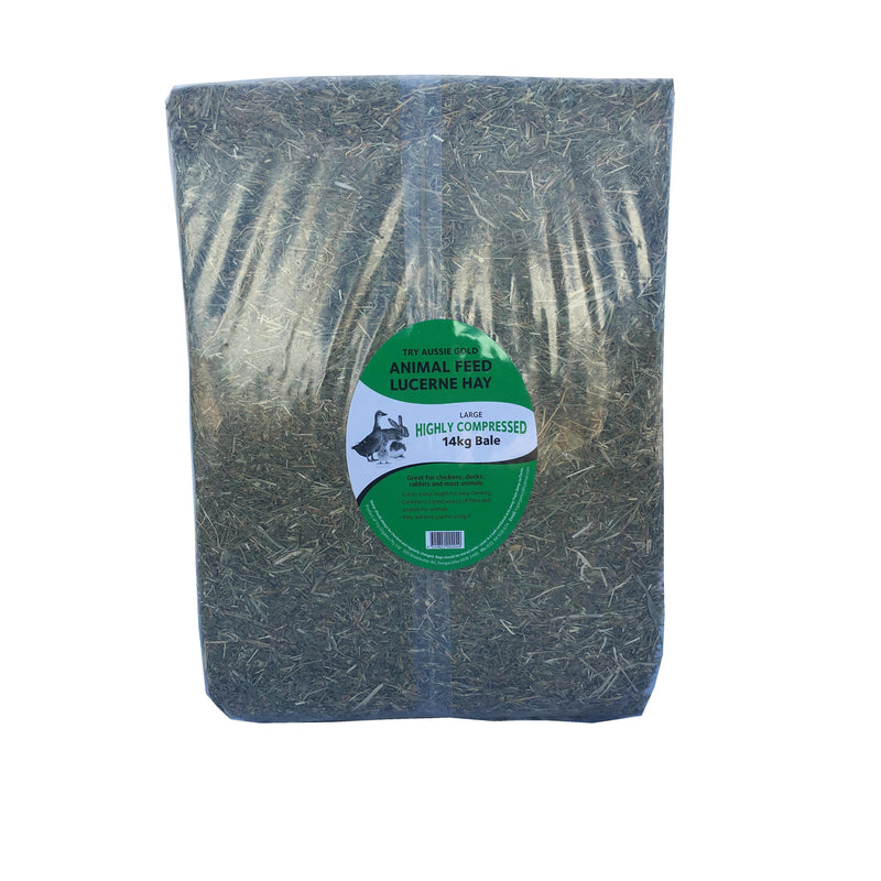 Try Organics Lucerne Hay Small Animal Feed 14kg-Habitat Pet Supplies