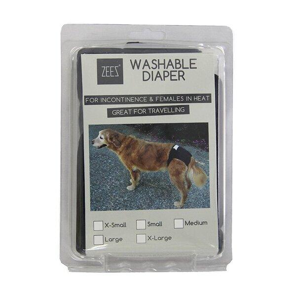 ZeeZ Washable Dog Diaper Large Habitat Pet Supplies