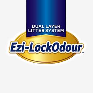 Ezi-LockOdour Dual Layer Cat Litter Tray System