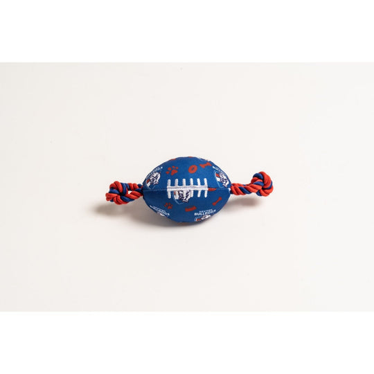 AFL Western Bulldogs Footy Dog Rope Toy