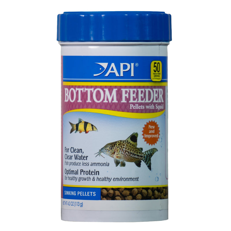 API Bottom Feeder Squid Pellets 113g-Habitat Pet Supplies
