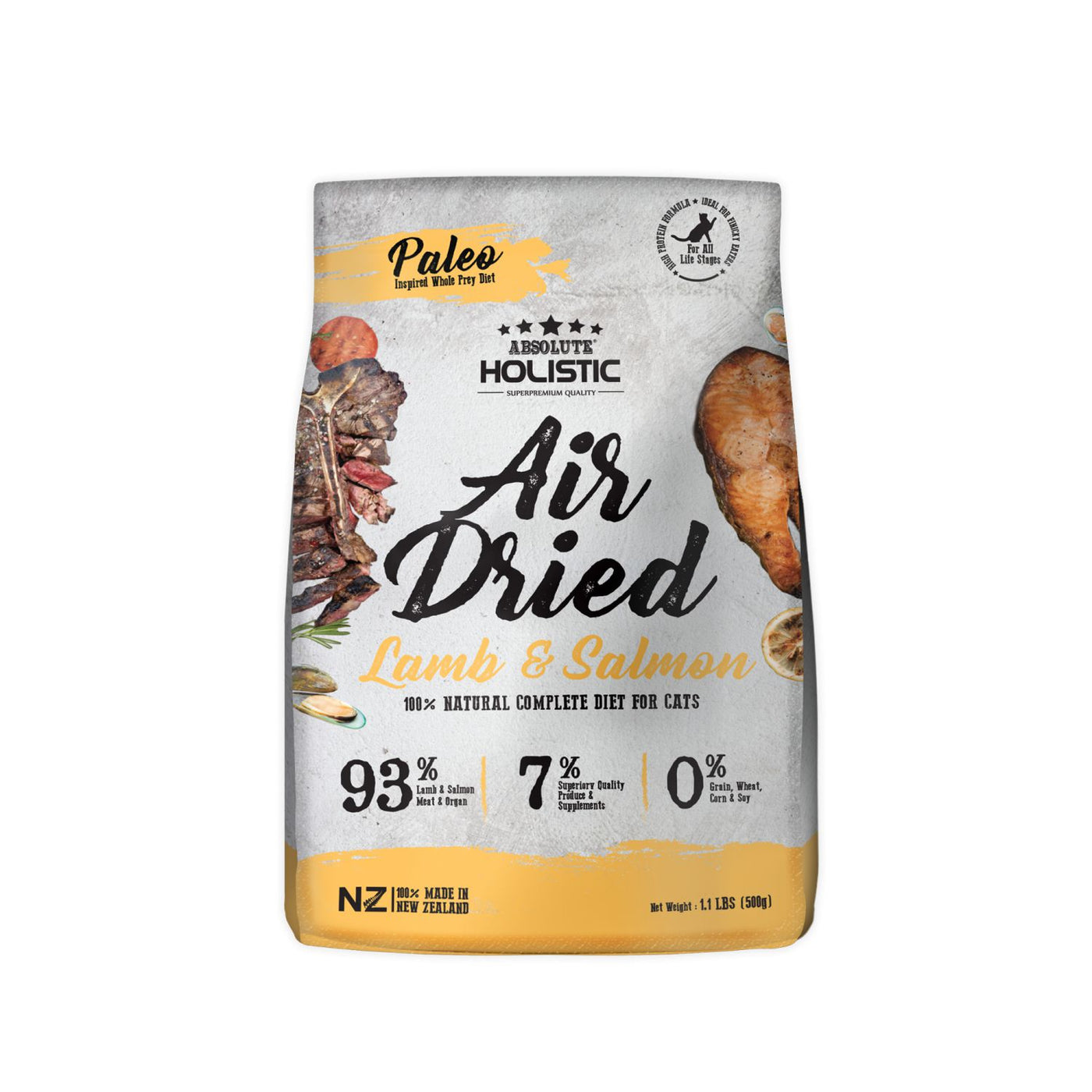 Absolute holistic air dried cat food outlet