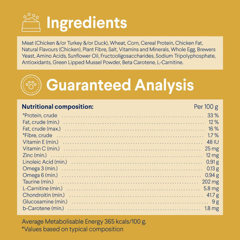 Advance Chicken Hairball Adult Cat Dry Food 1.5kg