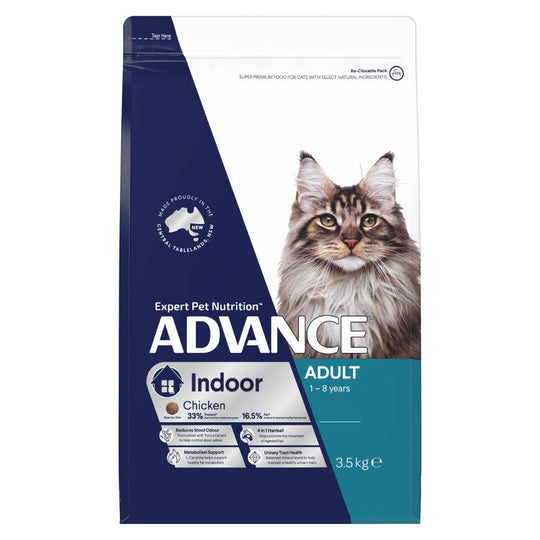 Advance Chicken Indoor Adult Cat Dry Food 3.5kg
