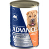 Advance Chicken and Rice Sensitive Skin and Digestion Adult Dog Wet Food 410g x 12 (+_+)