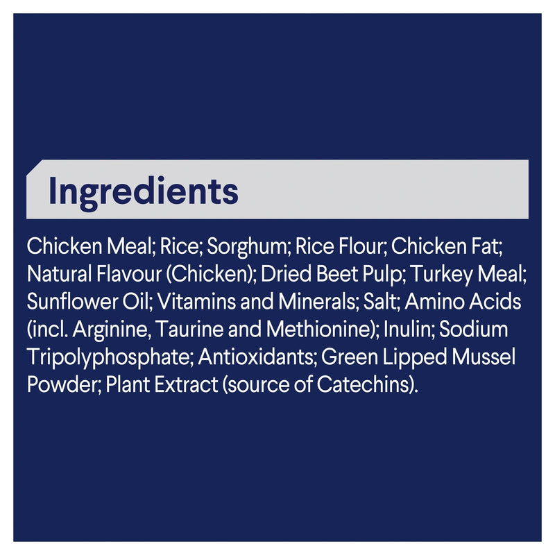 Advance Chicken and Rice Triple Action Dental Care Large Breed Adult Dog Dry Food 13kg (+_+)